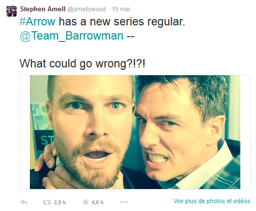 John Barrowman Arrow Regular