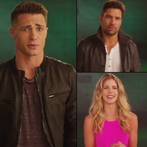 interview cast arrow saison 2