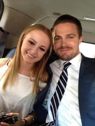 Stephen Amell et sa cousine