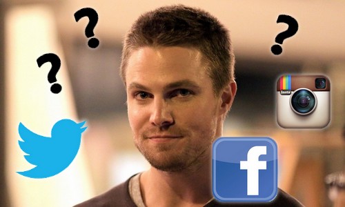 Stephen Amell disparition twitter facebook instagram