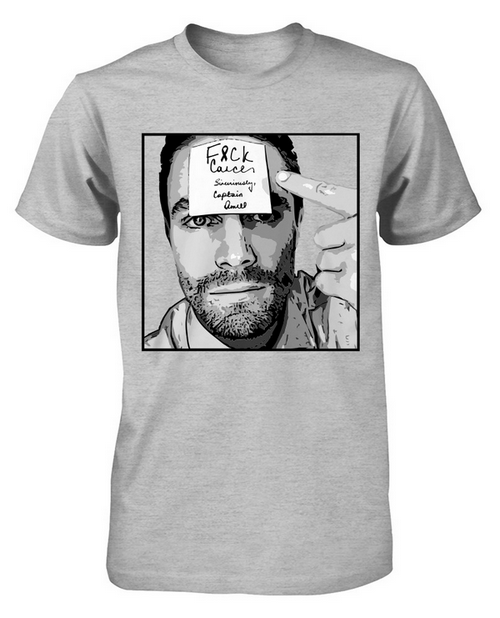 Stephen Amell T-shirt F*ck Cancer